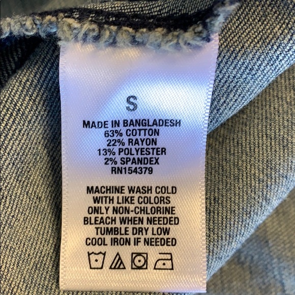 Aeropostale jean jacket size small - Picture 6 of 6